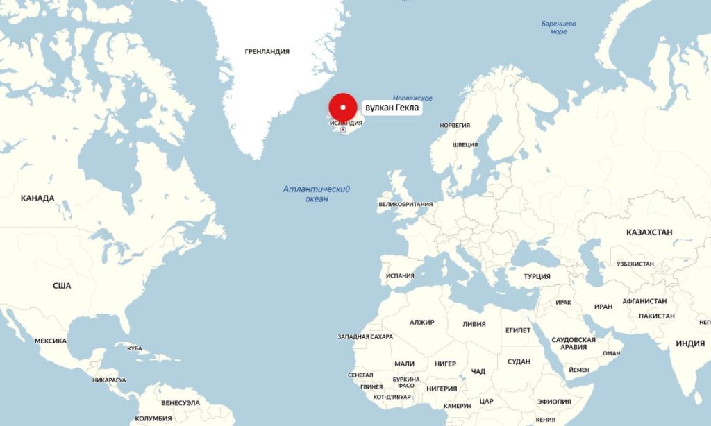 Вулкан Гекла: как добраться, отзывы, расположение на карте - вулканы в г. Южная Исландия (Исландия)